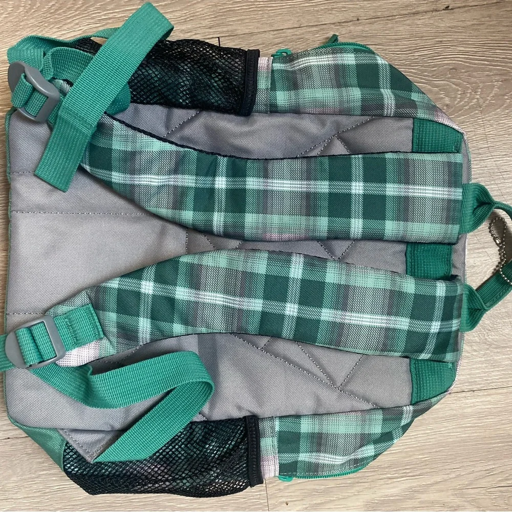 Burton Teal Checkered Backpack - Picture 4 of 4